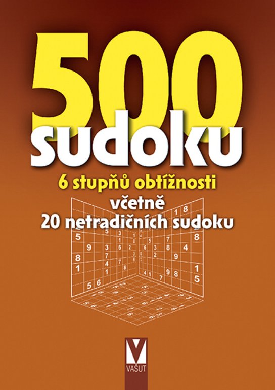 500 sudoku 6 stupňů obtížnosti