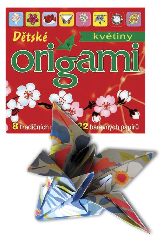Květiny Dětské origami
