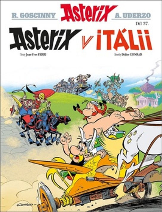 Asterix 37 Asterix v Itálii