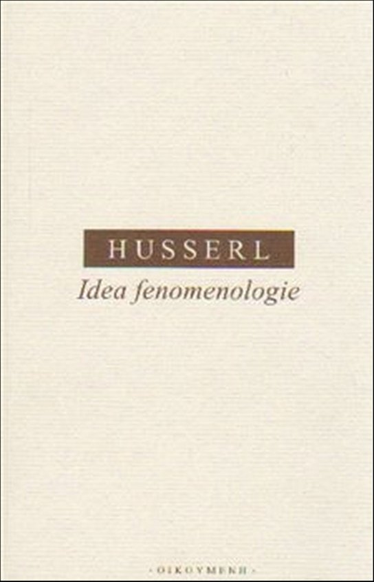 Idea fenomenologie