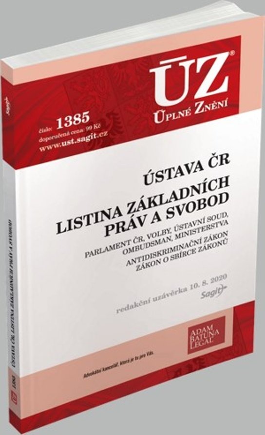 ÚZ 1385 Ústava ČR, Listina základních práv a svobod