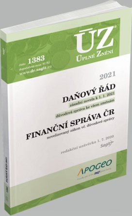 ÚZ 1383 Daňový řád 2021