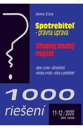 1000 riešení 11-12/2020