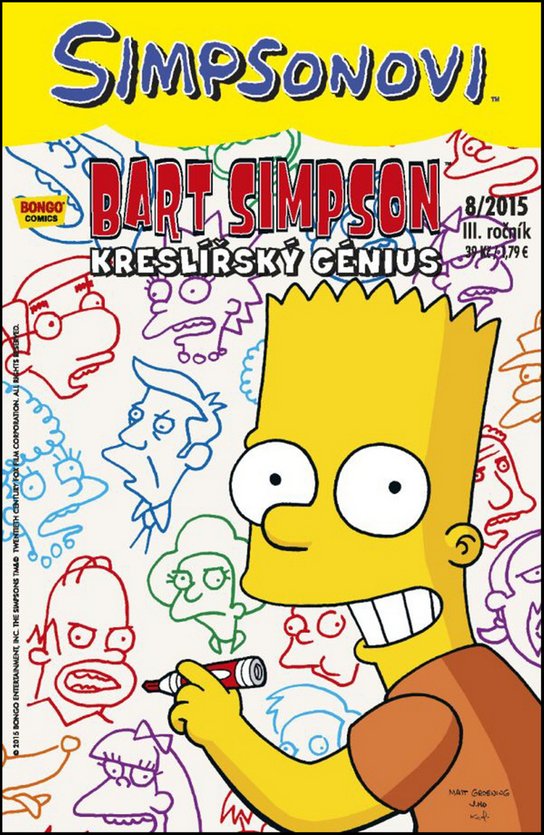 Bart Simpson Kreslířský génius