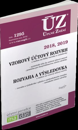 ÚZ 1295 Vzorový účtový rozvrh 2018, 2019, Rozvaha a výsledovka 2018, 2019