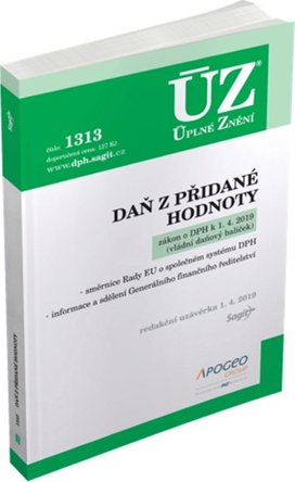 ÚZ 1313 Daň z přidané hodnoty - duben 2019