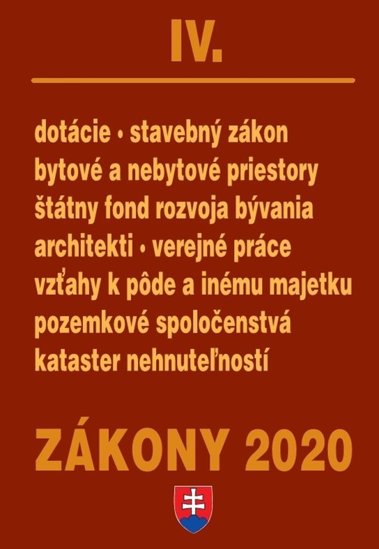 Zákony 2020 IV.