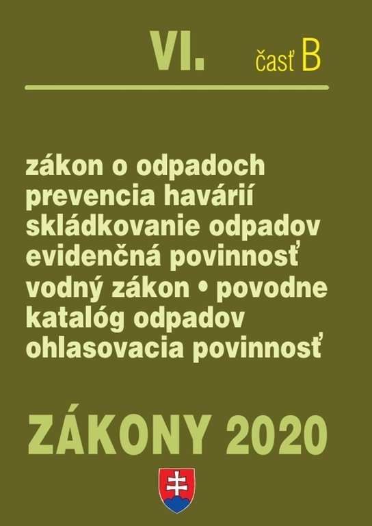Zákony 2020 VI. časť B