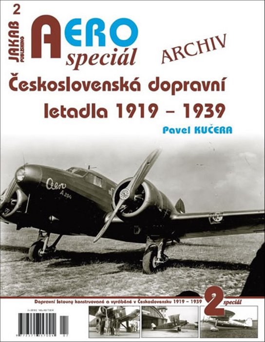 AEROspeciál 2 Československá dopravní letadla 1919-1939