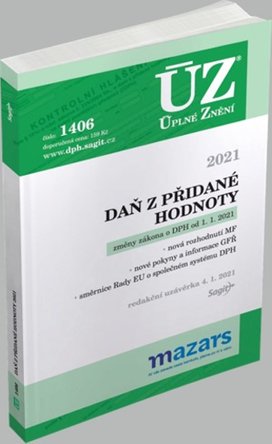 ÚZ 1406 Daň z přidané hodnoty, 2021