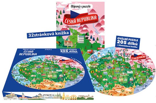 Objevuj s puzzle Česká republika