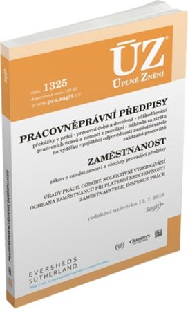 ÚZ 1325 Pracovněprávní předpisy, Zaměstnanost, Odškodňování