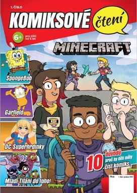 Komiksové čtení Minecraft