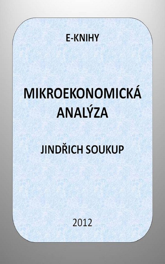 Mikroekonomická analýza