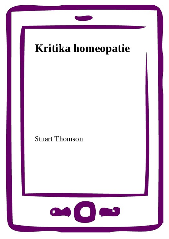 Kritika homeopatie