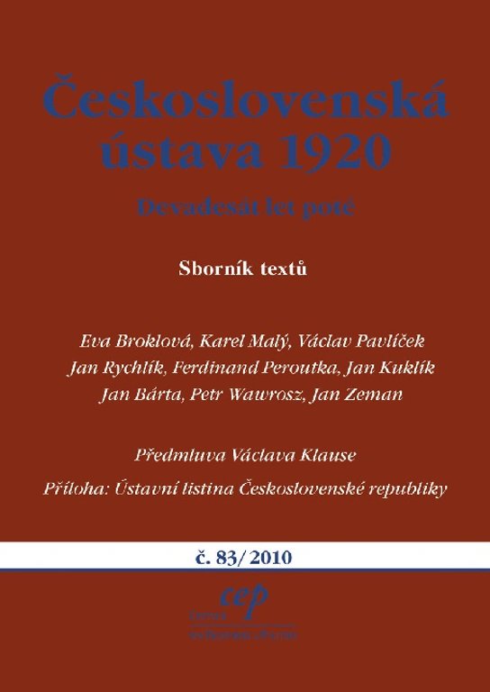 Československá ústava 1920