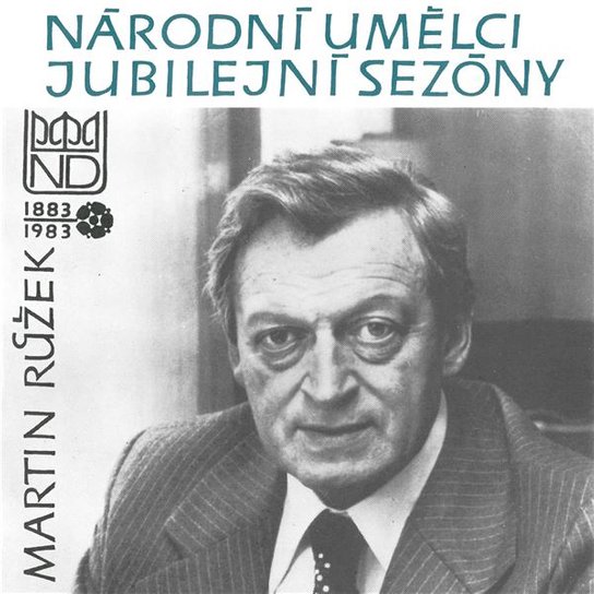 Národní umělci jubilejní sezóny - Martin Růžek
