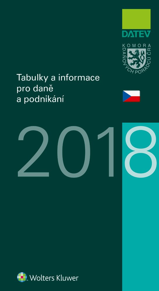 Tabulky a informace pro daně a podnikání 2018