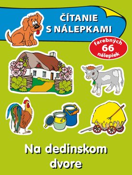 Čítanie s nálepkami Na dedinskom dvore