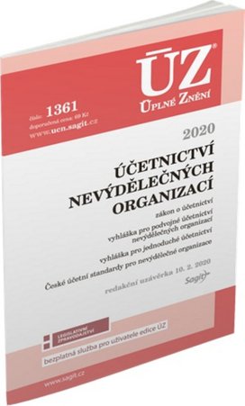ÚZ 1361 Účetnictví nevýdělečných organizací 2020