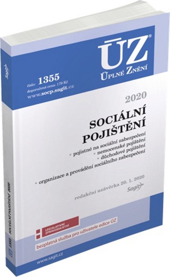 ÚZ 1355 Sociální pojištění 2020