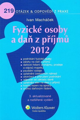 Fyzické osoby a daň z příjmů 2012