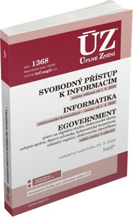 ÚZ 1368 Svobodný přístup k informacím, Informatika, eGovernment