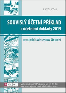 Souvislý účetní příklad s účetními doklady 2019