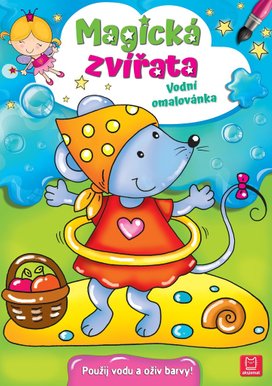Magická zvířata Vodní omalovánka