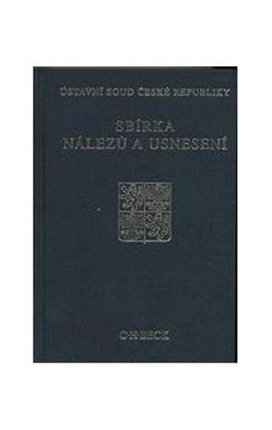 Sbírka nálezů a usnesení ÚS ČR, sv. 52