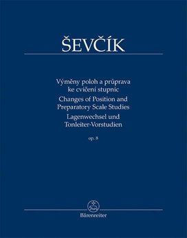 Výměny poloh a průprava ke cvičení stupnic op. 8