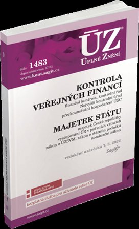 ÚZ 1483 Kontrola veřejných financí