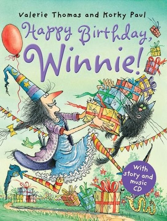 Happy Birthday Winnie. Book and CD