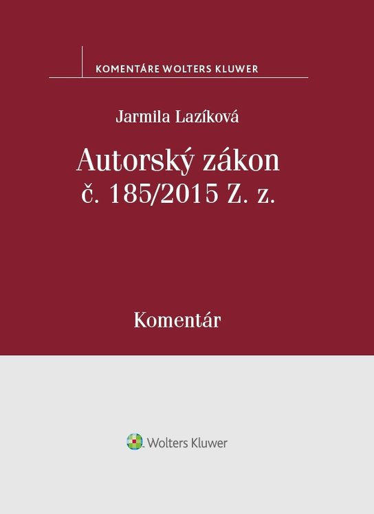 Autorský zákon č. 185/2015 Z. z