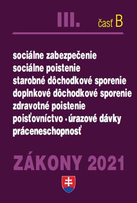 Zákony III-B/2021