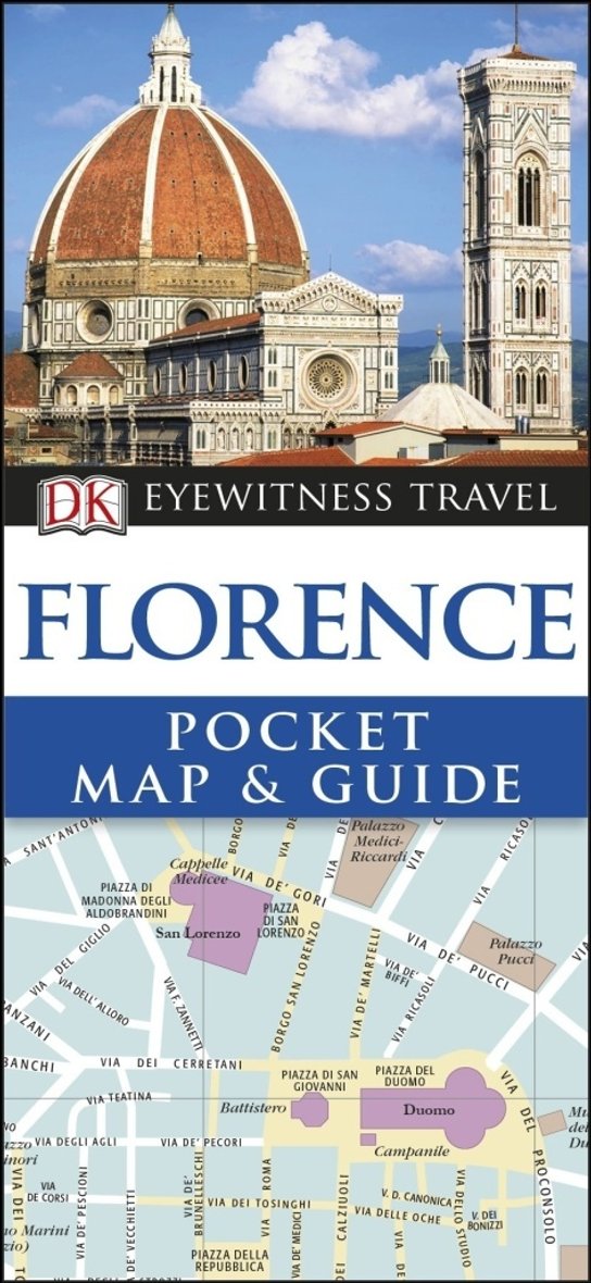 DK Eyewitness Travel Florence Pocket Map and Guide