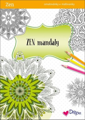 ZEN mandaly omalovánky/maľovanky