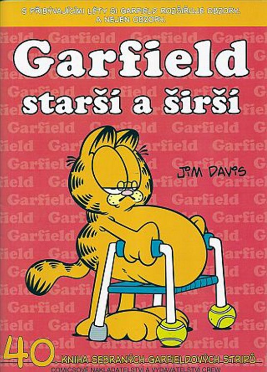 Garfield starší a širší