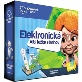 Elektronická Albi tužka s knihou Atlas světa