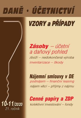Daně, účetnictví, vzory a případy 10-11/2020