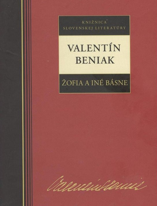 Valentín Beniak Žofia a iné básne