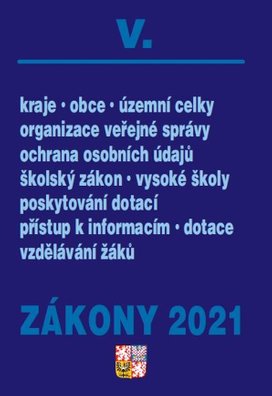 Zákony 2021 V. Veřejná správa, Školy