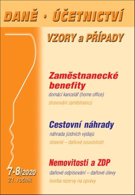 Daně, účetnictví, vzory a případy 7-8/2020