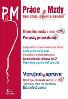 Práce a Mzdy, bez chýb, p§kút a penále 1/2021