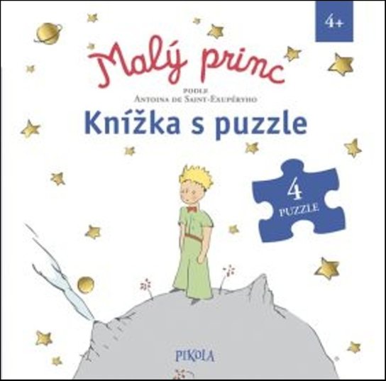 Malý princ Knížka s puzzle
