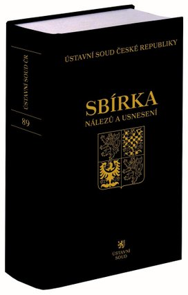 Sbírka nálezů a usnesení ÚS ČR