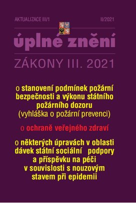 Aktualizace III/1 2021 – Zákon o ochraně veřejného zdraví