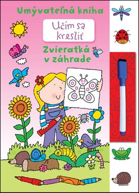 Učím sa kresliť - Zvieratká v záhrade