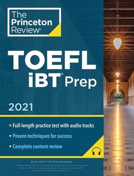 Princeton Review TOEFL iBT Prep with Audio CD, 2021