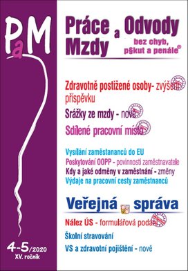Práce, odvody a mzdy bez chyb, pokut a penále 4-5/2020